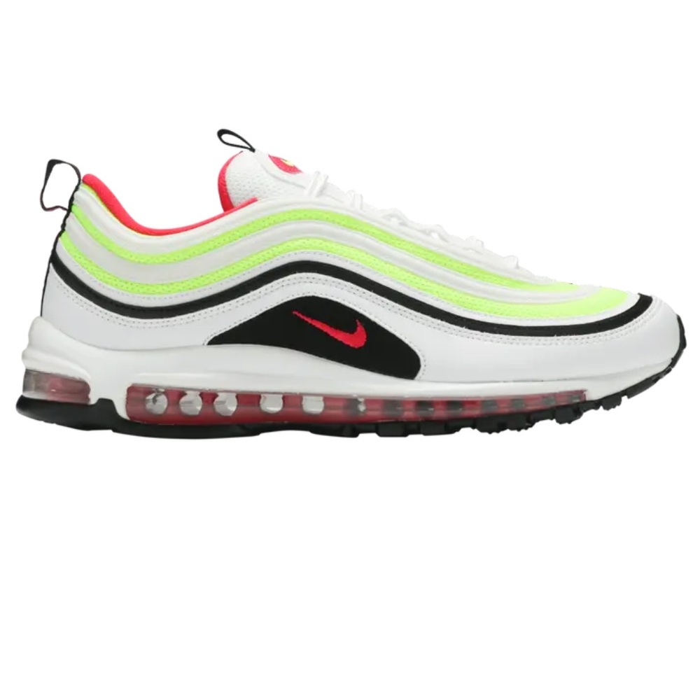 Nike Air Max 97
White Black Volt Rush Pink size 6.5 youth